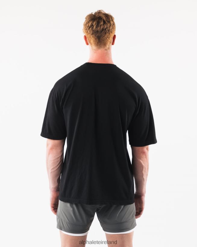 Clothing IE Alphalete Unisex Varsity Tee Black 2L4400218