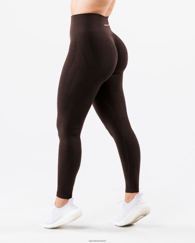 Clothing IE Alphalete Women Amplify Contour Legging Cashmere Brown 2L4400407