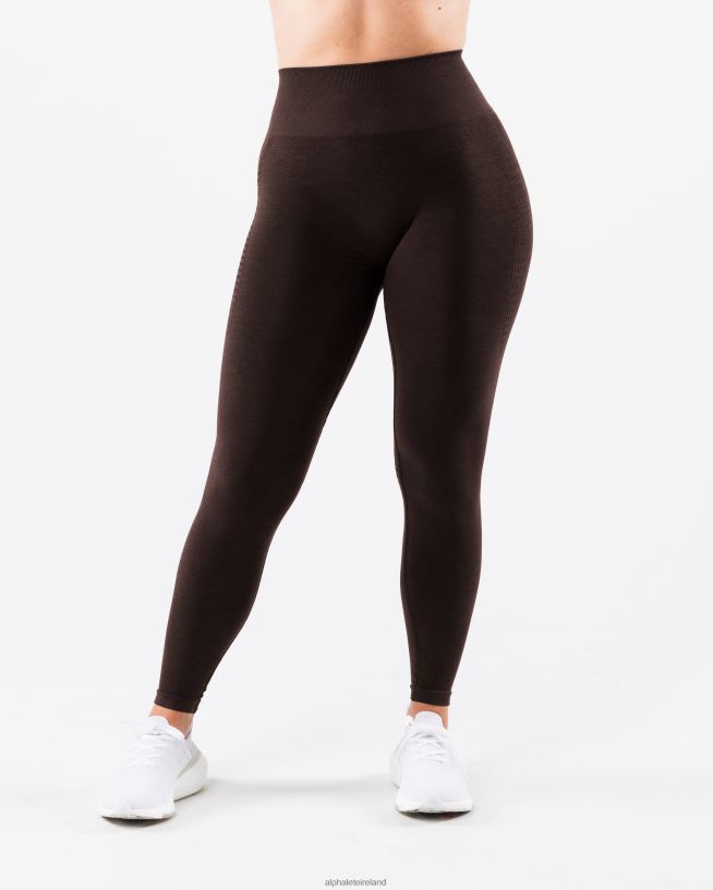 Clothing IE Alphalete Women Amplify Contour Legging Cashmere Brown 2L4400407