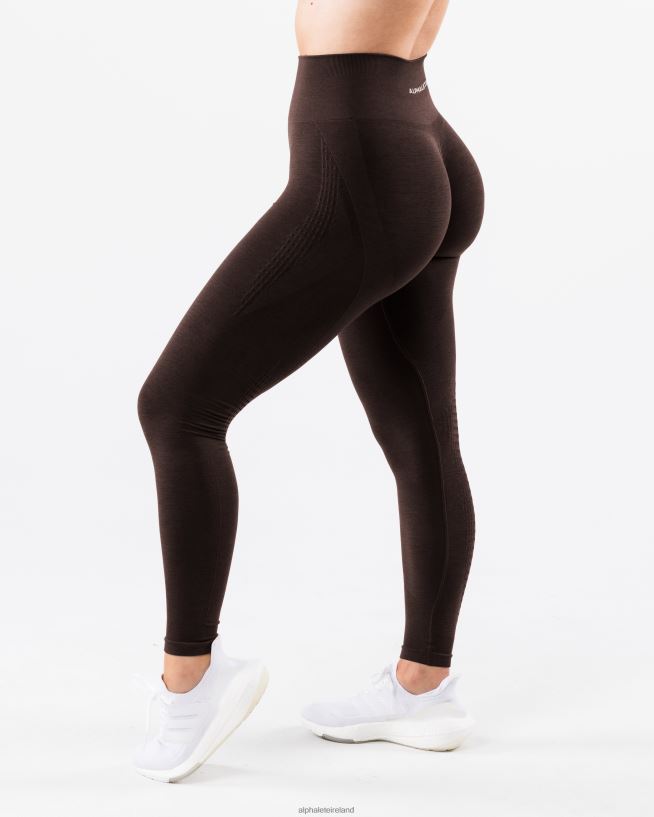 Clothing IE Alphalete Women Amplify Contour Legging Cashmere Brown 2L4400407
