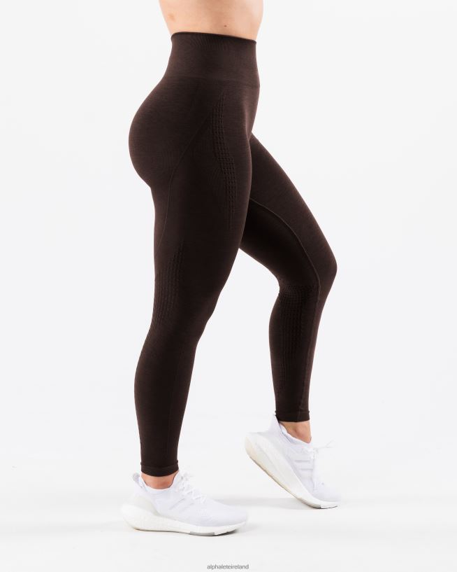 Clothing IE Alphalete Women Amplify Contour Legging Cashmere Brown 2L4400407