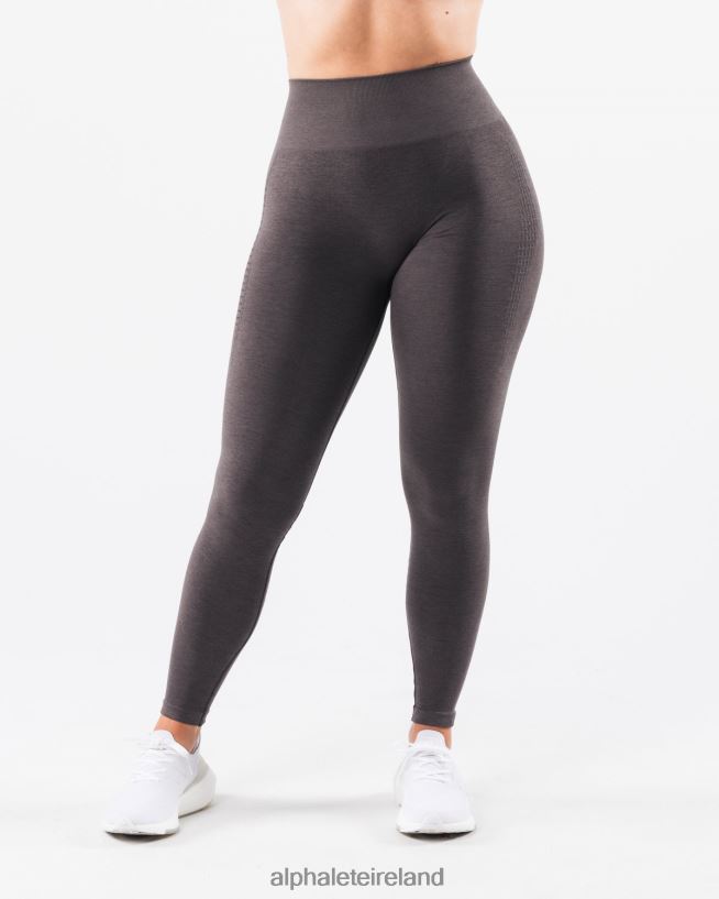 Clothing IE Alphalete Women Amplify Contour Legging Pewter Grey 2L4400406