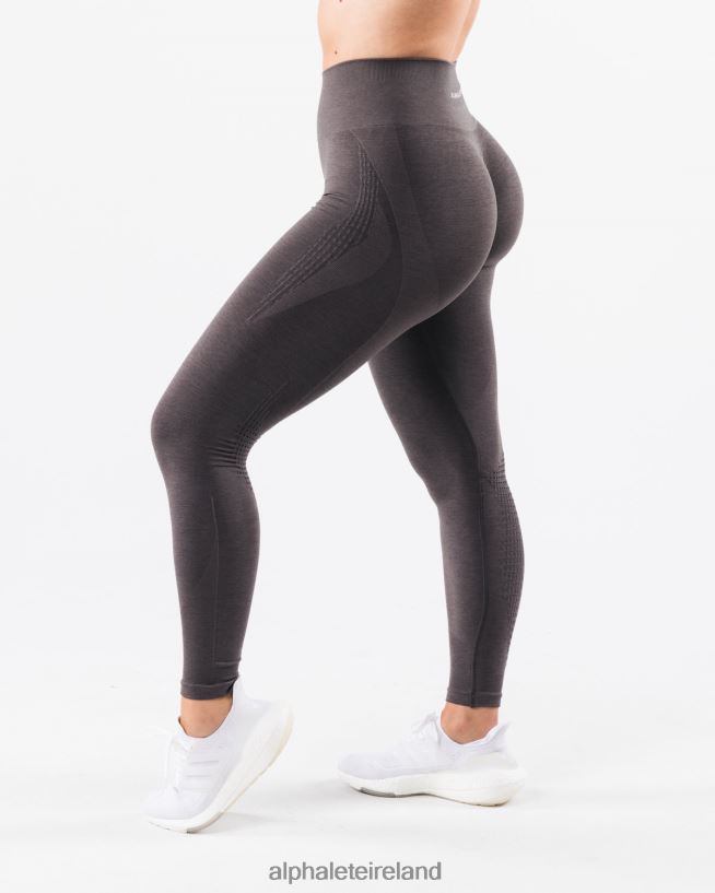 Clothing IE Alphalete Women Amplify Contour Legging Pewter Grey 2L4400406