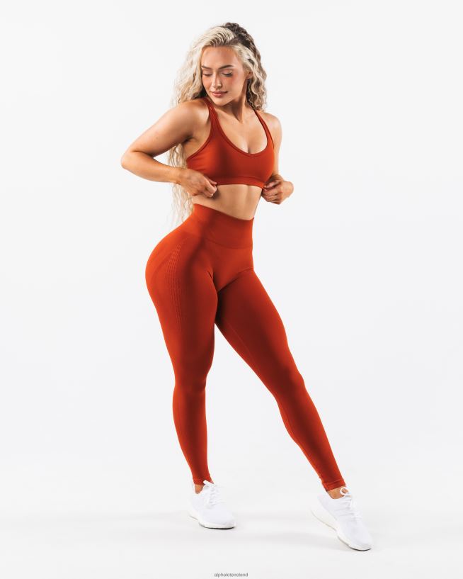 Clothing IE Alphalete Women Amplify Contour Legging Times Square Red 2L4400372