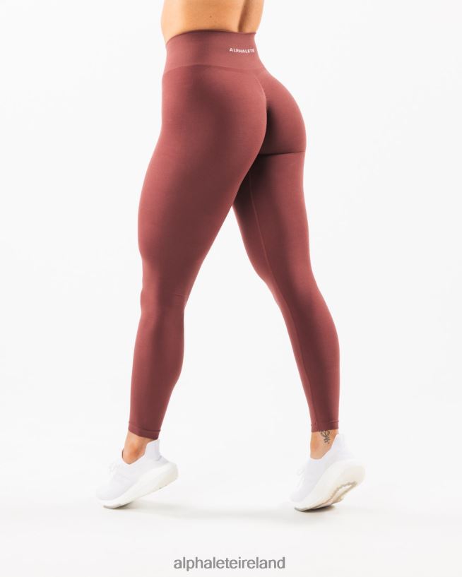 Clothing IE Alphalete Women Amplify Legging Autumn Red 2L4400425