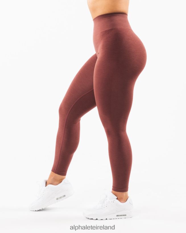 Clothing IE Alphalete Women Amplify Legging Dusty Rose Red 2L4400390