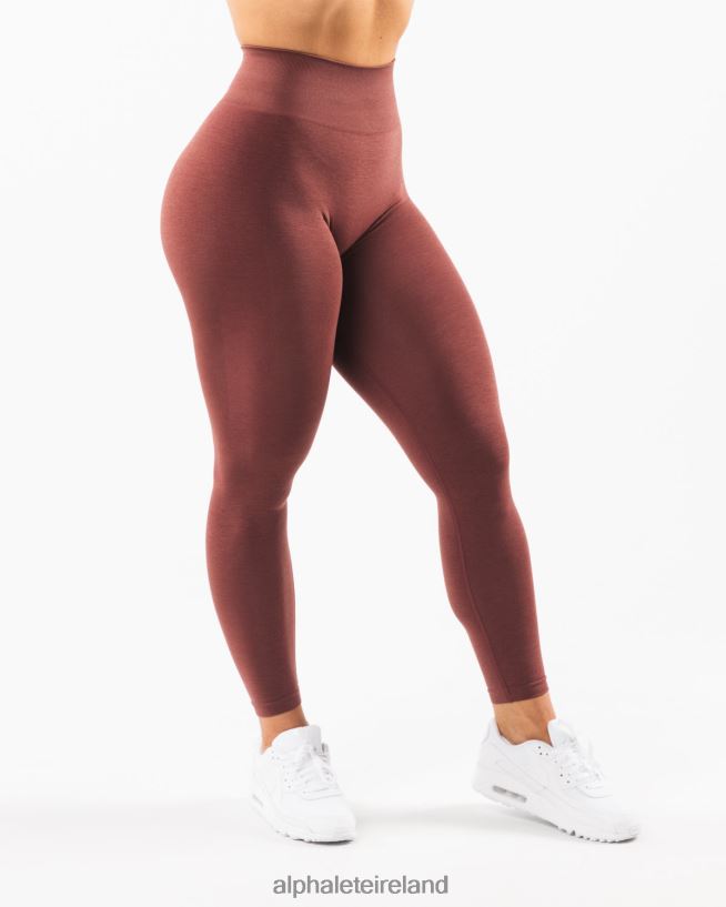 Clothing IE Alphalete Women Amplify Legging Dusty Rose Red 2L4400390