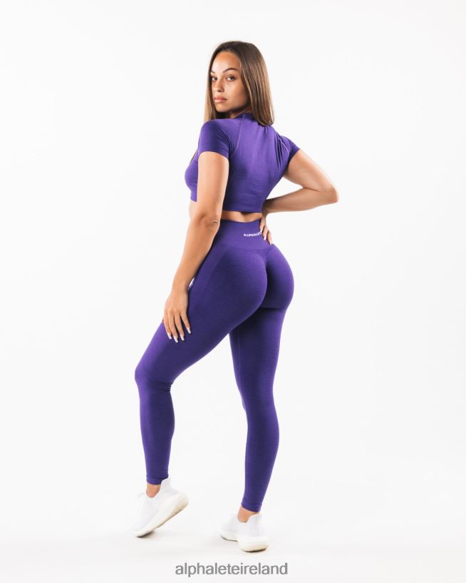 Clothing IE Alphalete Women Amplify Legging Electric Purple 2L4400411