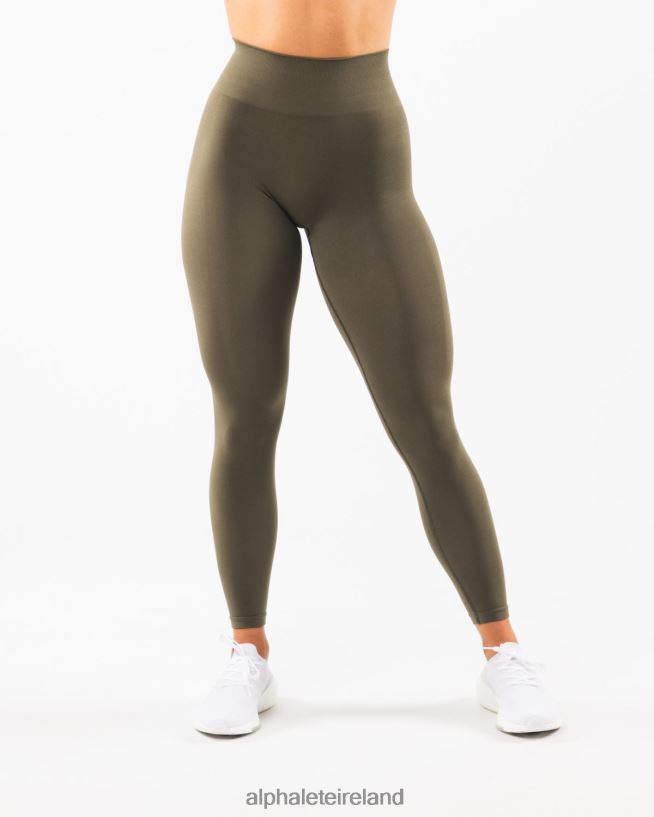 Clothing IE Alphalete Women Amplify Legging Oak Green 2L4400429