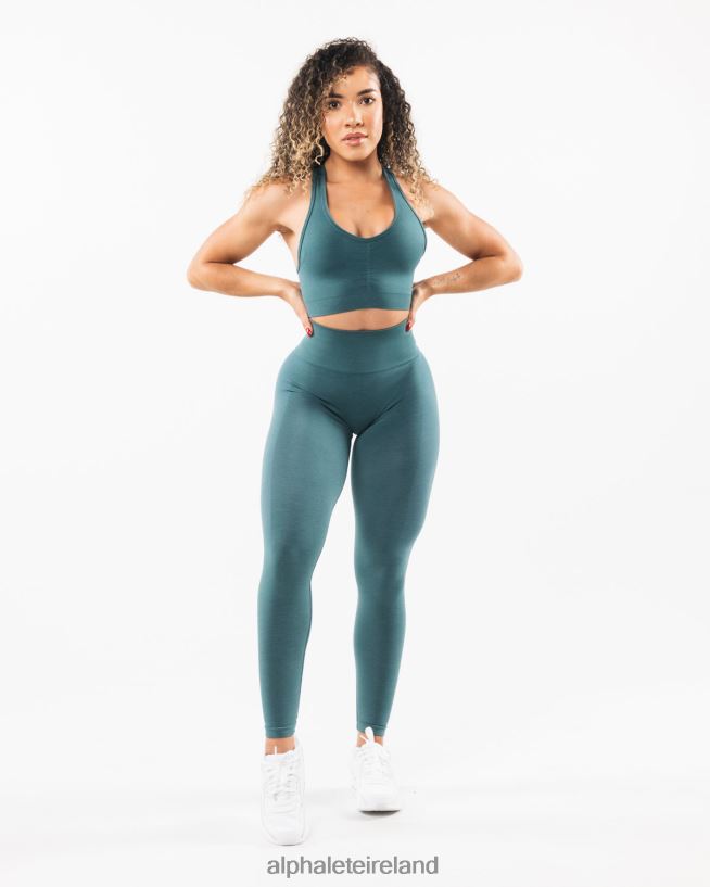 Clothing IE Alphalete Women Amplify Legging Ocean Blue 2L4400430