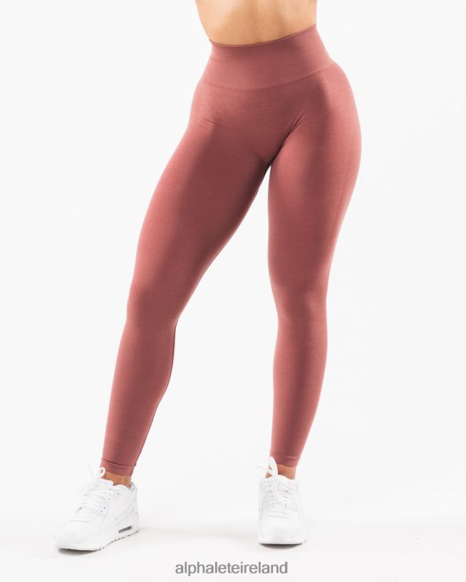 Clothing IE Alphalete Women Amplify Legging Rose Red 2L4400424