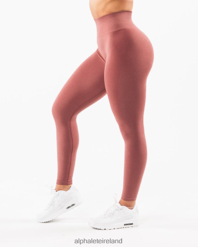 Clothing IE Alphalete Women Amplify Legging Rose Red 2L4400424