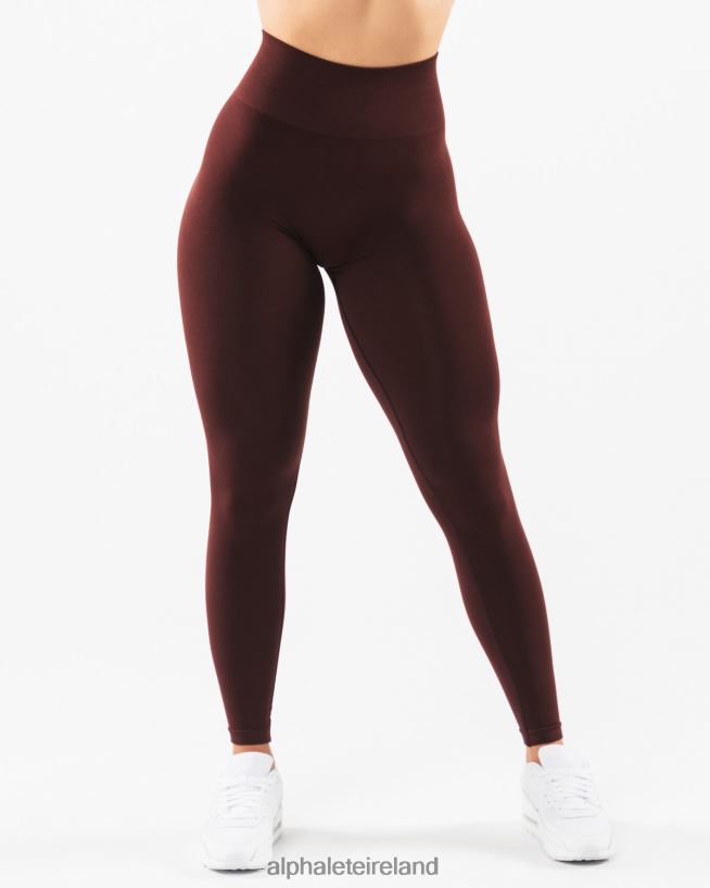 Clothing IE Alphalete Women Amplify Legging Sangria Red 2L4400423
