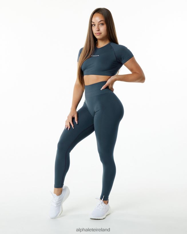 Clothing IE Alphalete Women Amplify Legging Whale Blue 2L4400442