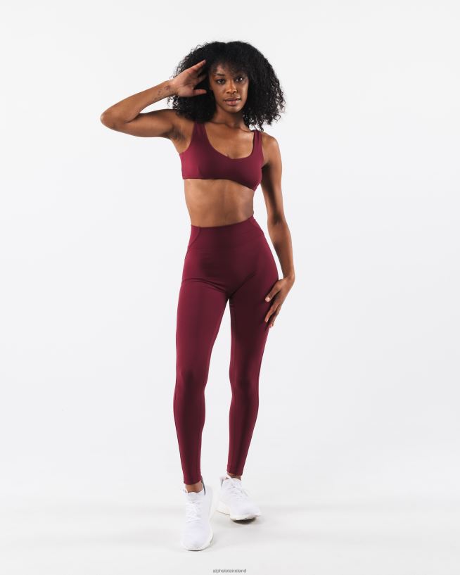 Clothing IE Alphalete Women Aura Legging Cran Red 2L4400375