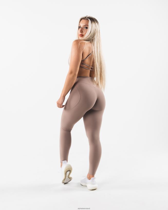 Clothing IE Alphalete Women Aura Legging Sand Brown 2L4400395