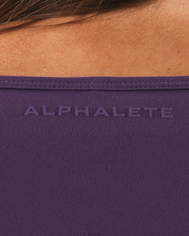 Clothing IE Alphalete Women Aura Shrug LS Aster Purple 2L4400242