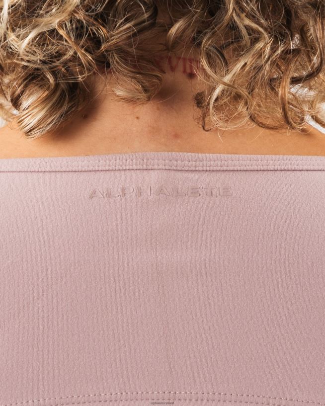 Clothing IE Alphalete Women Aura Shrug LS Porcelain Brown 2L4400247