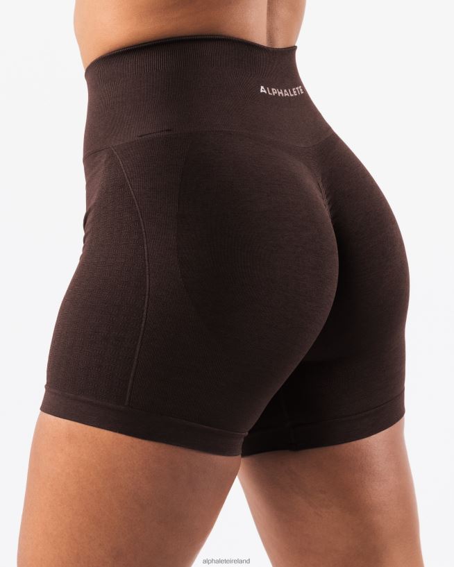 Clothing IE Alphalete Women Amplify Contour Short 5" Cashmere Brown 2L4400317
