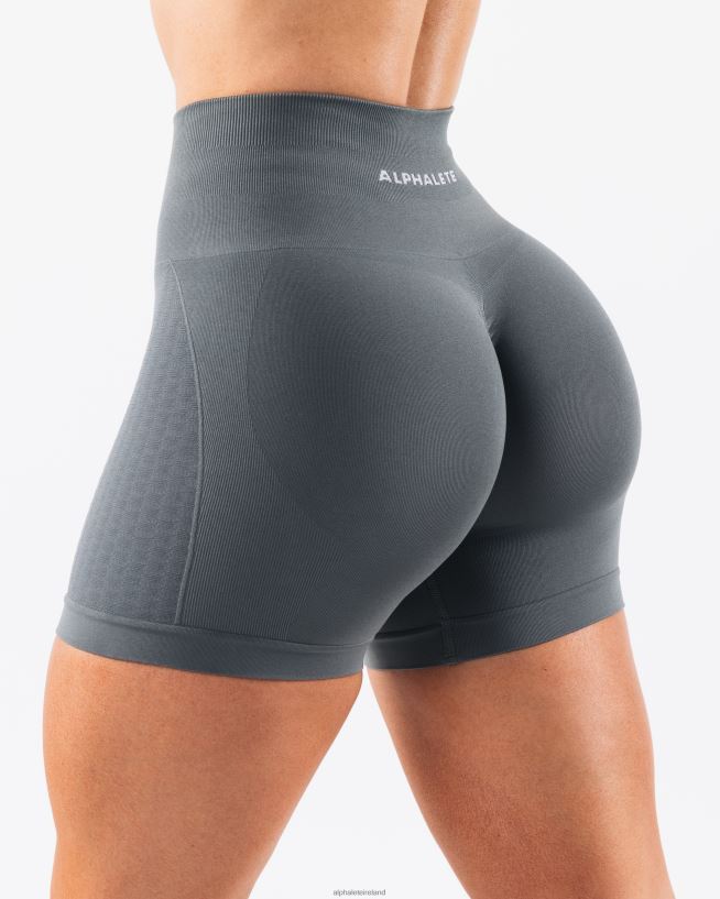 Clothing IE Alphalete Women Amplify Contour Short 5" Skyscraper Grey 2L4400293
