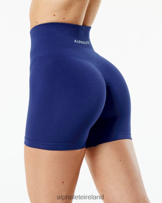 Clothing IE Alphalete Women Amplify Short 4.5" True Indigo Blue 2L4400348