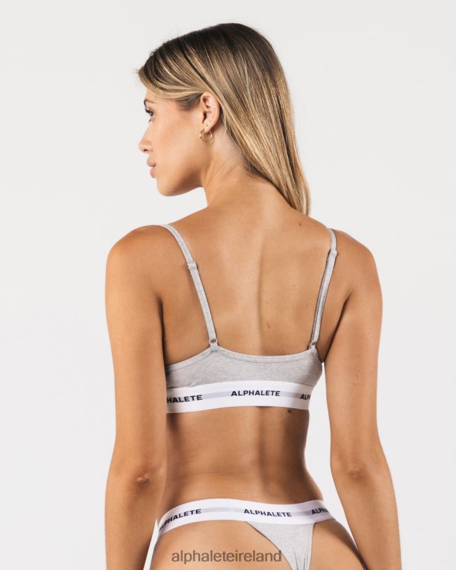 Clothing IE Alphalete Women Acute Bralette Heather Grey 2L440087