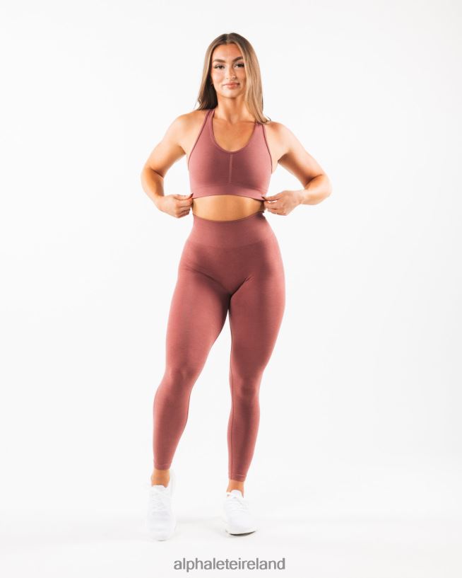 Clothing IE Alphalete Women Amplify Bra Rose Red 2L440097