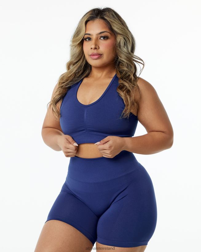 Clothing IE Alphalete Women Amplify Bra True Indigo Blue 2L4400122