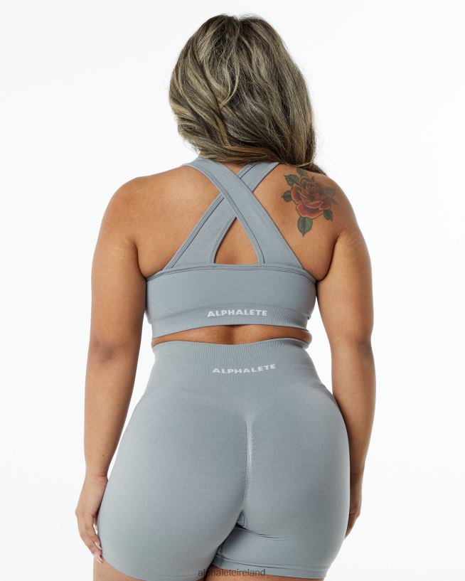 Clothing IE Alphalete Women Amplify Bra Utility Grey 2L4400120