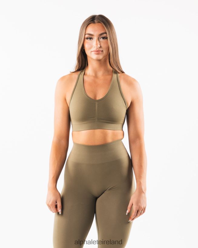 Clothing IE Alphalete Women Amplify Bra Willow Green 2L4400105