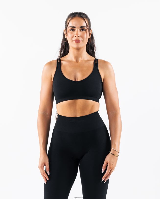 Clothing IE Alphalete Women Amplify Excel Bra Black 2L440013