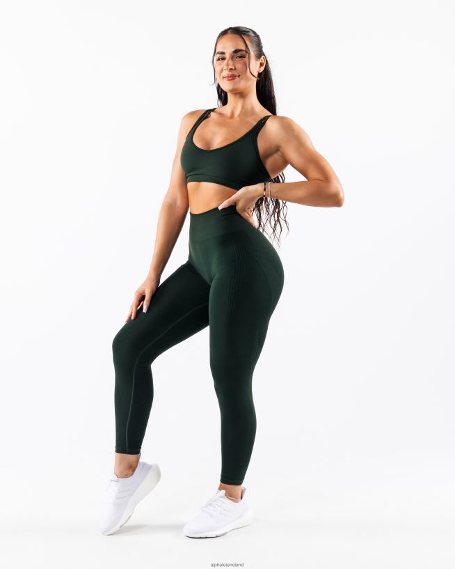 Clothing IE Alphalete Women Amplify Excel Bra Central Park Green 2L44006