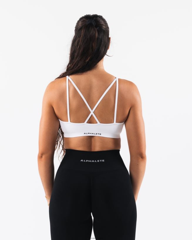 Clothing IE Alphalete Women Amplify Excel Bra White 2L44001
