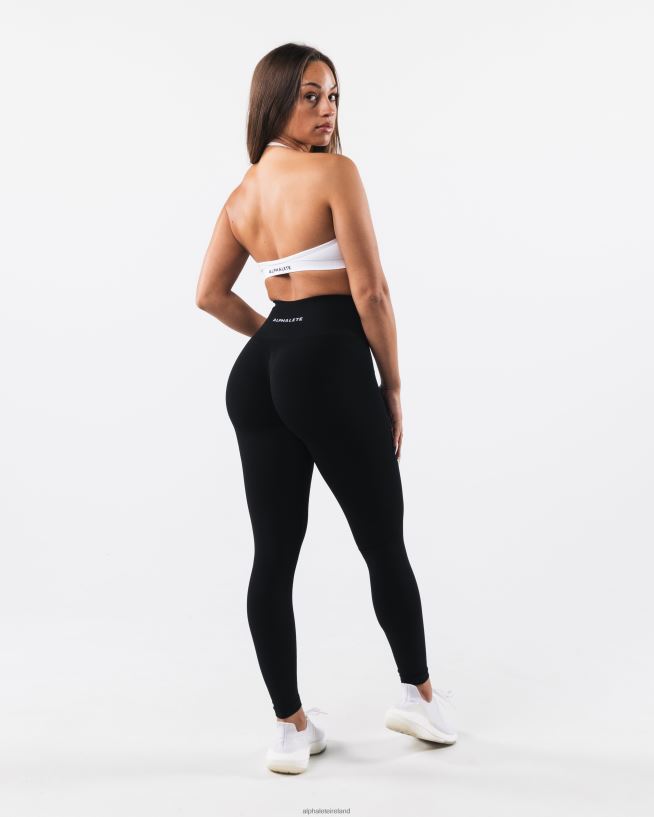 Clothing IE Alphalete Women Amplify Halter Bra White 2L440015