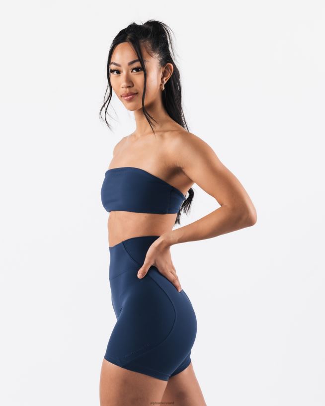 Clothing IE Alphalete Women Aura Bandeau Ink Blue 2L440036