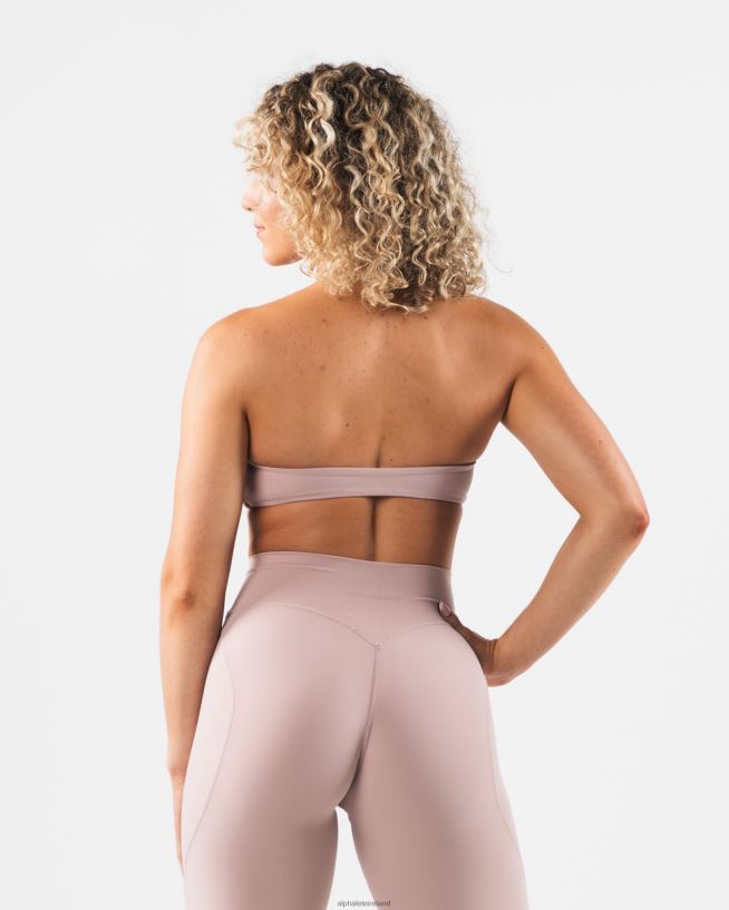 Clothing IE Alphalete Women Aura Bandeau Porcelain Brown 2L440044