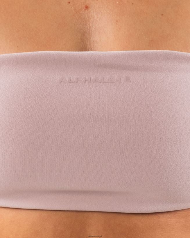 Clothing IE Alphalete Women Aura Bandeau Porcelain Brown 2L440044