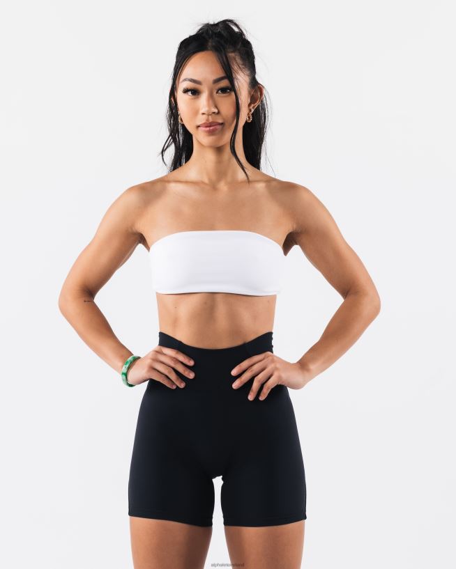 Clothing IE Alphalete Women Aura Bandeau White 2L440041