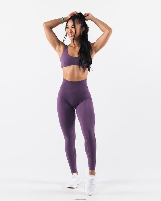 Clothing IE Alphalete Women Aura Sculpt Bra Aster Purple 2L440035