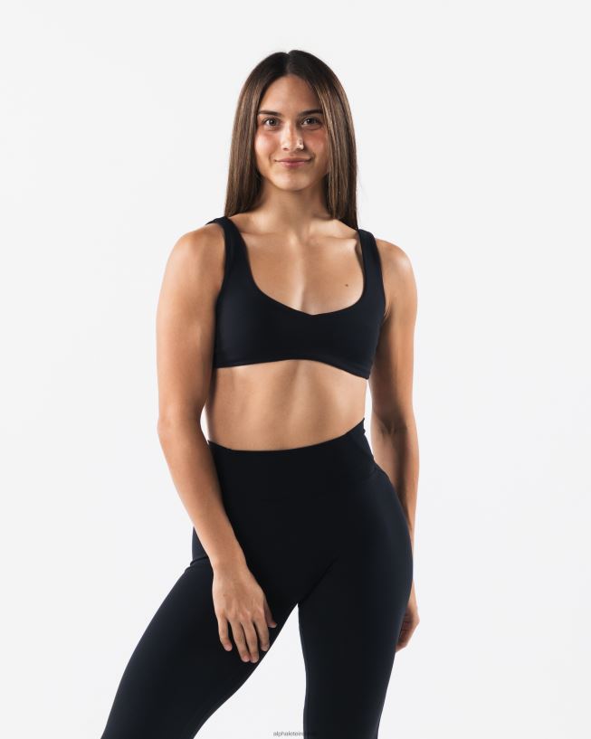 Clothing IE Alphalete Women Aura Sculpt Bra Black 2L440058