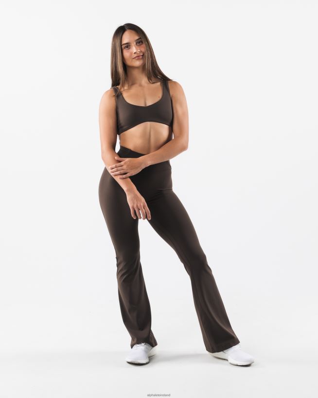 Clothing IE Alphalete Women Aura Sculpt Bra Cashmere Brown 2L440055