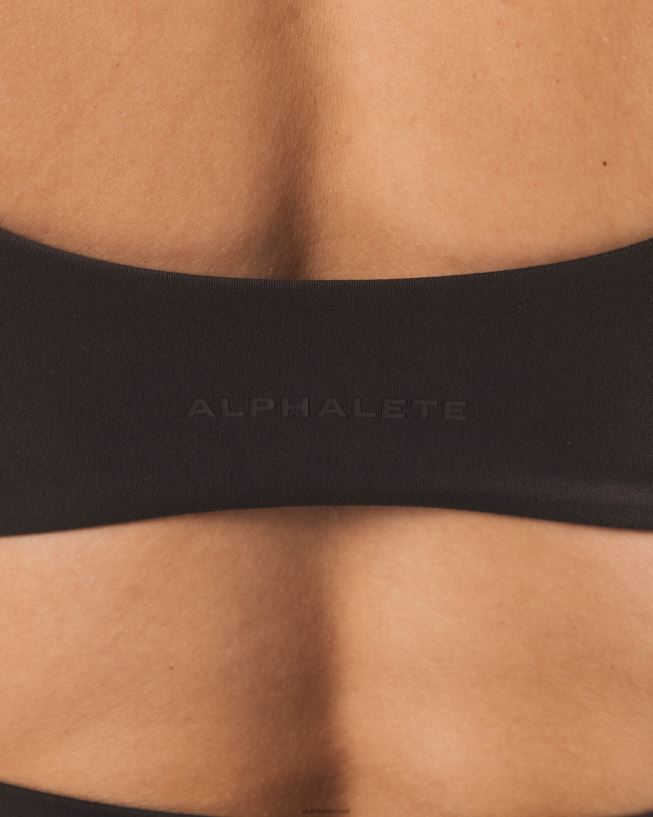 Clothing IE Alphalete Women Aura Sculpt Bra Cashmere Brown 2L440055