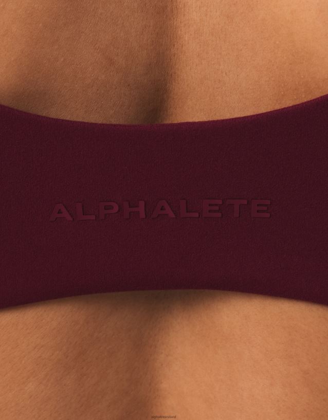 Clothing IE Alphalete Women Aura Sculpt Bra Cran Red 2L440029
