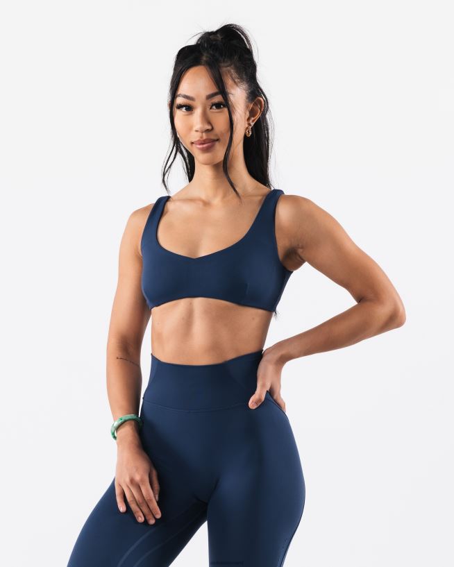 Clothing IE Alphalete Women Aura Sculpt Bra Ink Blue 2L440038