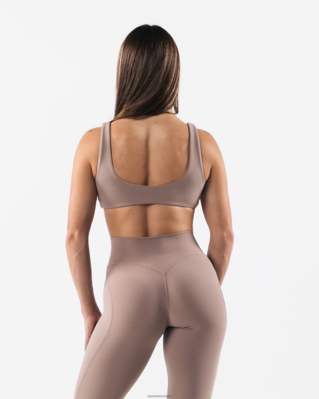 Clothing IE Alphalete Women Aura Sculpt Bra Sand Brown 2L440049