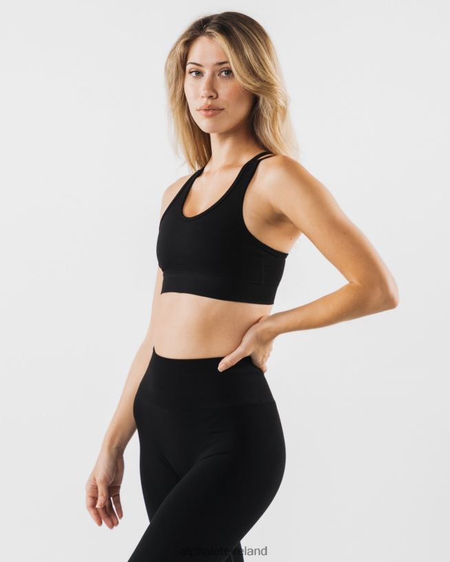 Clothing IE Alphalete Women Revival Bra Black 2L440079