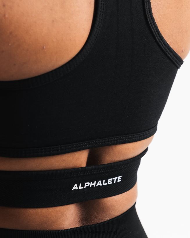 Clothing IE Alphalete Women Stratus Bra Black 2L440081