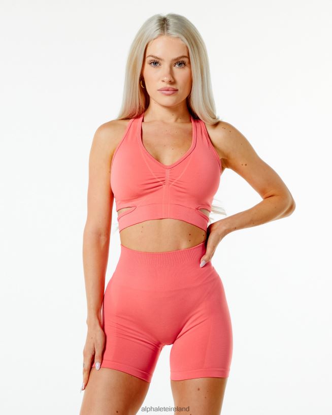 Clothing IE Alphalete Women Stratus Bra Pixel Pink 2L4400117