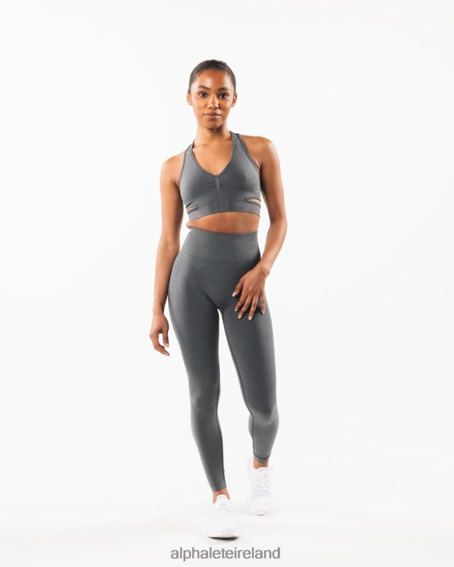 Clothing IE Alphalete Women Stratus Bra Smoke Grey 2L4400112