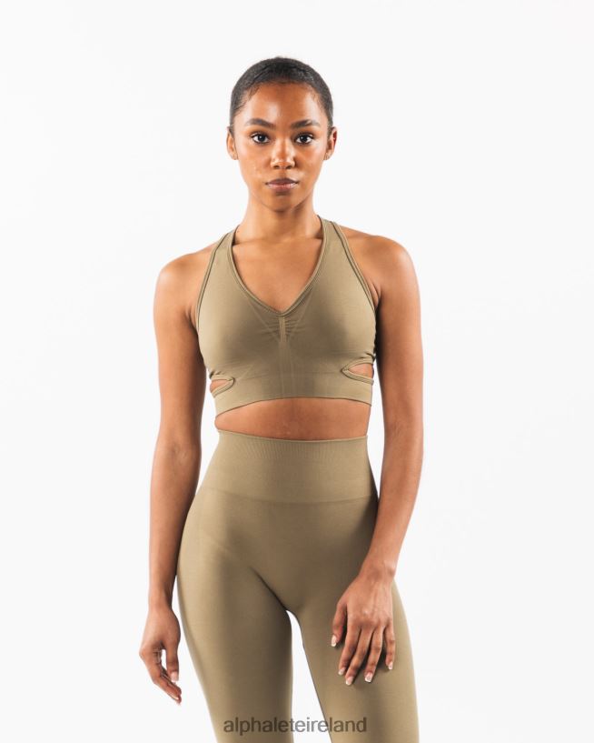 Clothing IE Alphalete Women Stratus Bra Willow Green 2L4400104